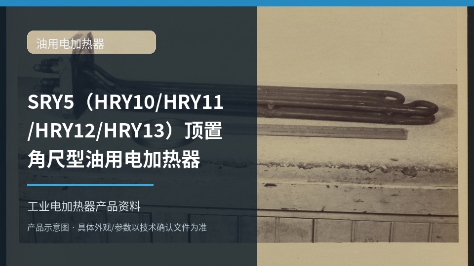 SRY5(HRY10/HRY11/HRY12/HRY13)顶置角尺型油用电加热器
